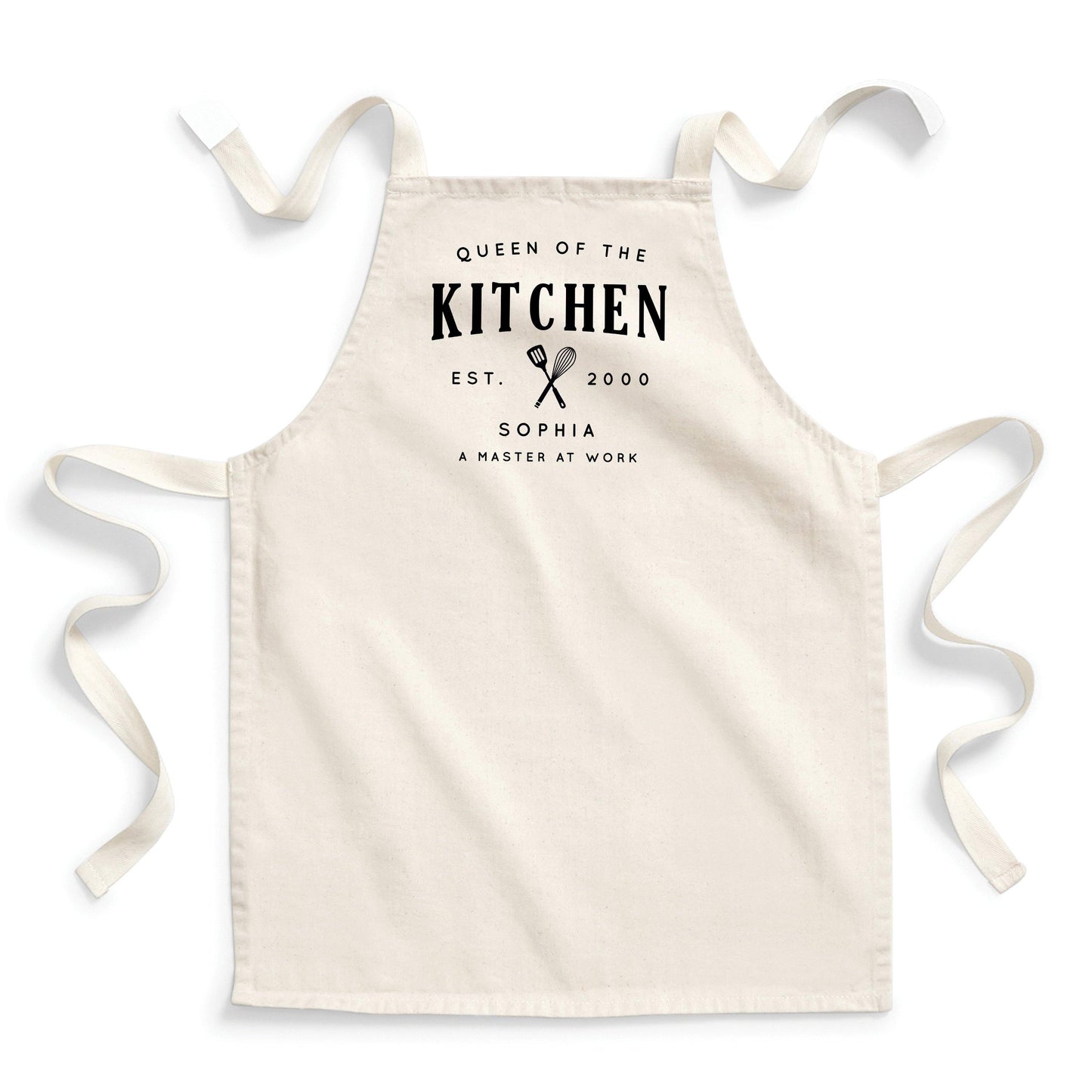 Kids Baking Set | King of the Kitchen | Aprons for Kids | Kids Baking Apron | Personalised Kids Baking Set | Personalised Kids Apron - Glam and Co 